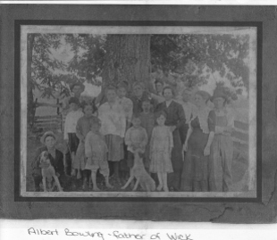 Albert Sidney Bowling and family